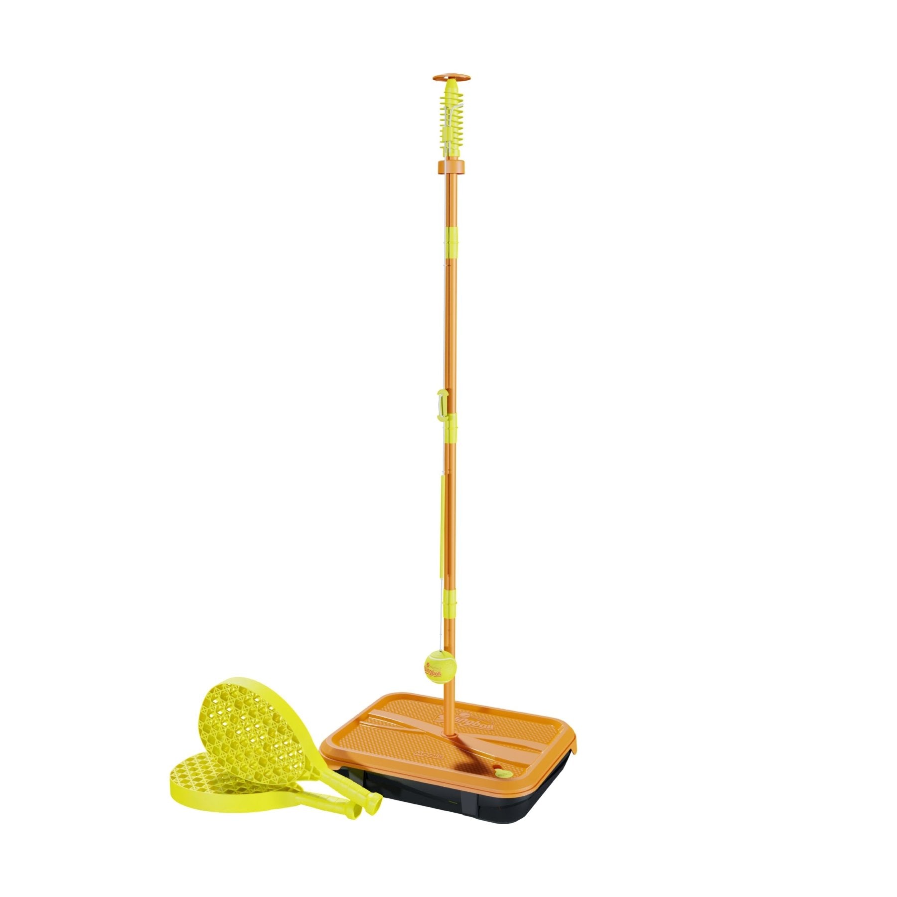 Swingball Tournament – Jeu Swingball Réglable Toute Surface avec Vraie Balle de Tennis, Raquettes Légères et Socle Stable – Boîte de Rangement – Dès 4 Ans Swingball Tournament – Jeu Swingball Réglable Toute Surface avec Vraie Balle de Tennis, Raquettes Légères et Socle Stable – Boîte de Rangement – Dès 4 Ans