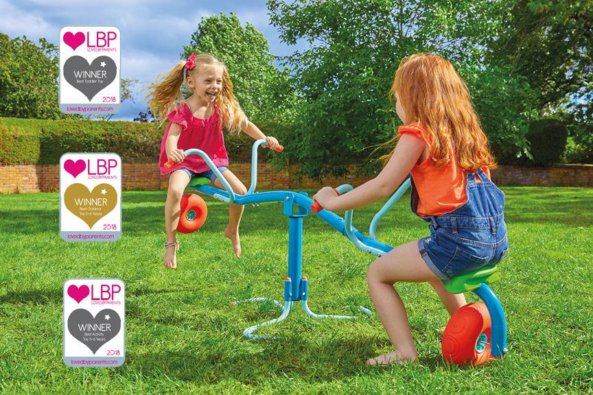 TP Spiro Spin Seesaw wins big at the Loved by Parents Awards