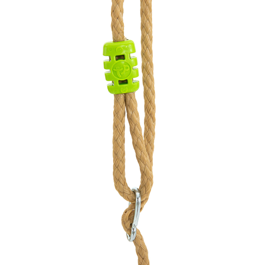 Portique gineste tp toys 2 balancoires / echelle corde / kit d'ancrage h.209 cm
