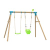 Portique sherwood tp toys balancoire / fauteuil bebe / kit d'ancrage h.209 cm