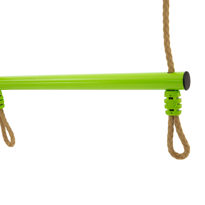 Balançoire trapèze métal pour portique h190-250cm vert