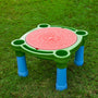 Table d’activités en plastique robuste pour enfants.