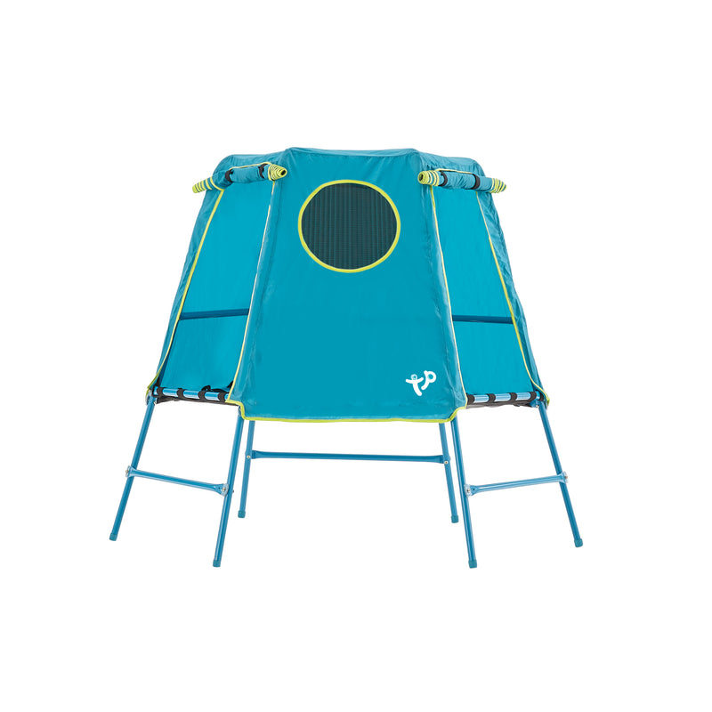 Aire de jeux métal  EXPLORER TOUR bleu h201cm