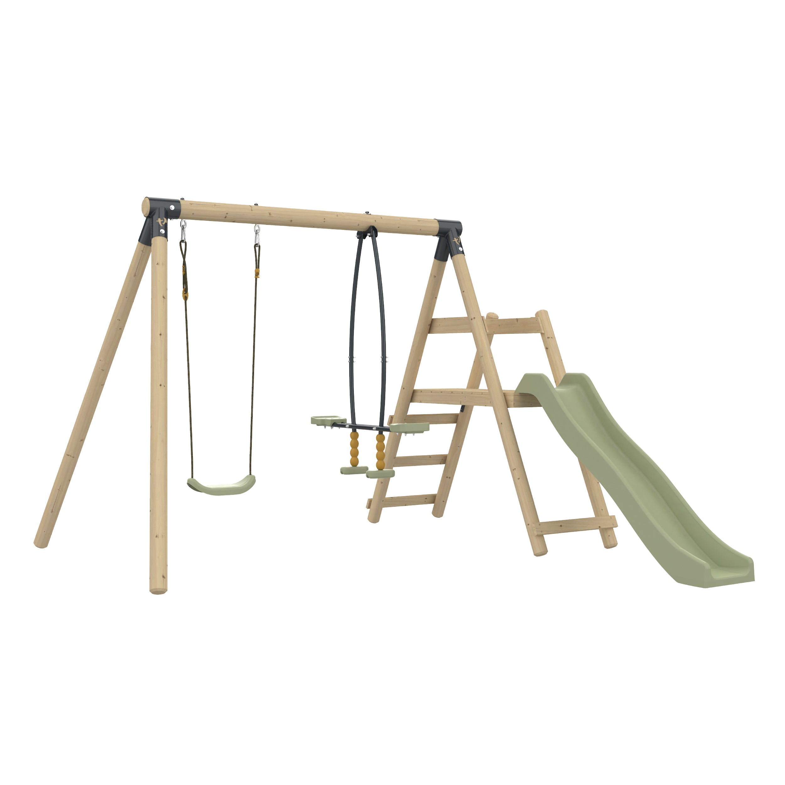 Station Arbusier Bois FSC® – Balançoire et Toboggan – TP Toys EU