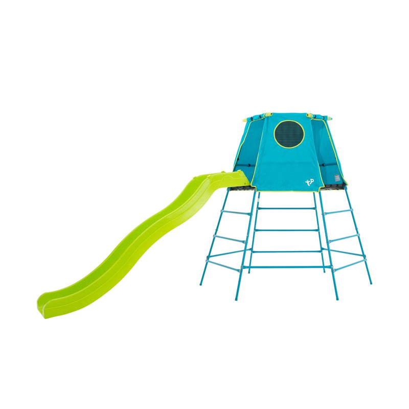 Aire de jeux métal Explorer Tour toboggan balançoire TP TOYS Aire de jeux métal Explorer Tour toboggan balançoire TP TOYS