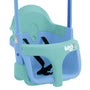 Quadpod Bluey balançoire 4-en-1 pour enfants, montrant sa conception modulable.