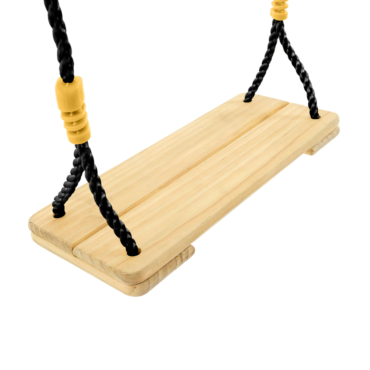 Balançoire - TP TOYS - Bois corde noire - H 300-350 cm