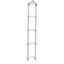 Échelle en bois TP Toys avec cinq barreaux en bois naturel.
