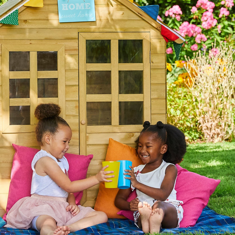 Maisonnette enfant Coquelicot avec toboggan 175cm et double balançoire – TP Toys EU Maisonnette enfant Coquelicot avec toboggan 175cm et double balançoire – TP Toys EU