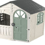 Maisonnette cabane plastique blanc crème SNOWDRIFT