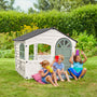 Maisonnette cabane plastique blanc crème SNOWDRIFT