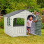 Maisonnette cabane plastique blanc crème SNOWDRIFT