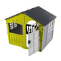 Maisonnette cabane plastique vert citron STORM