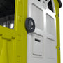 Maisonnette cabane plastique vert citron STORM