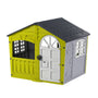 Maisonnette cabane plastique vert citron STORM