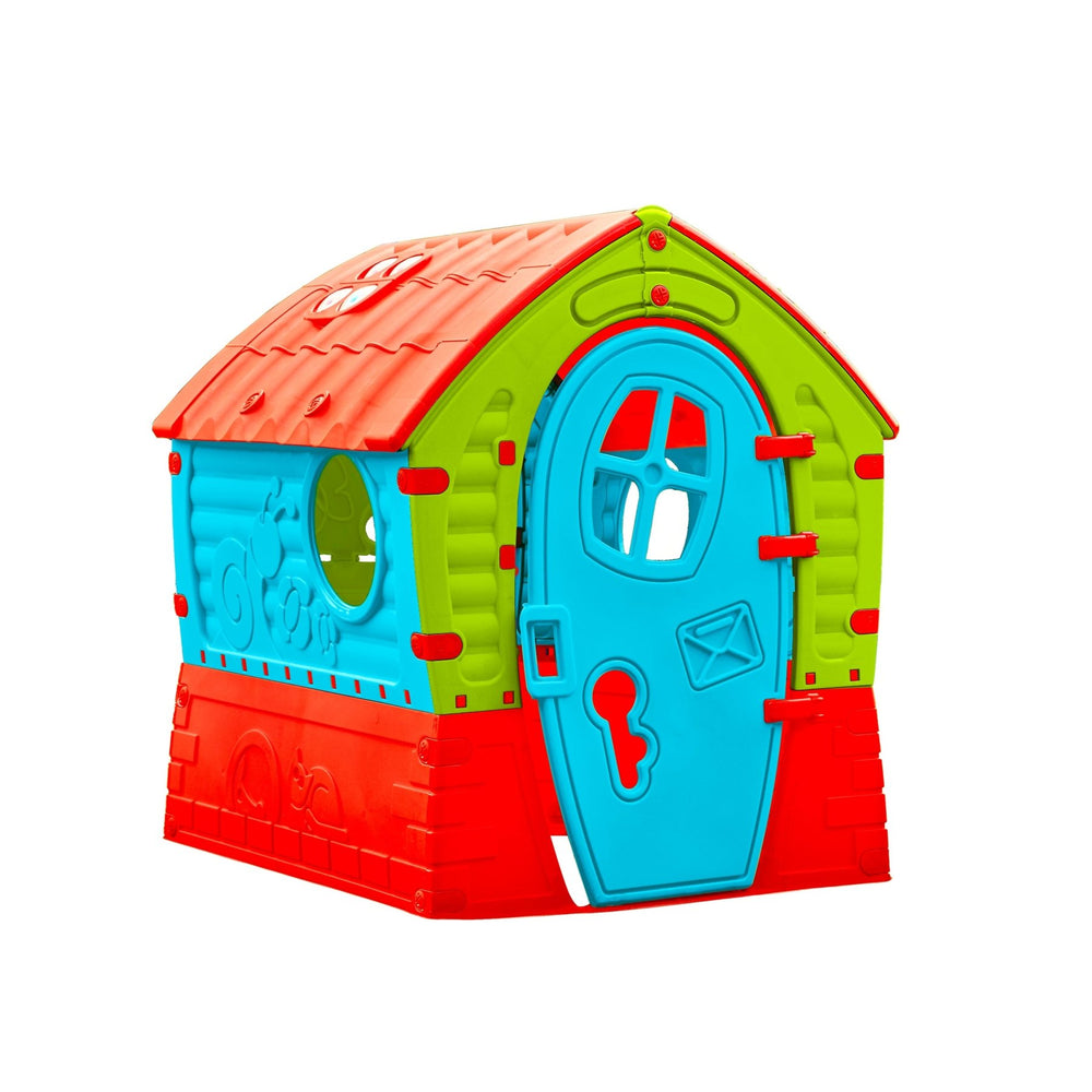 Maisonnette cabane plastique multicolore DREAM HOUSE