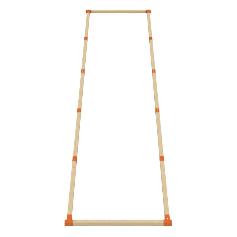 Terrain de pétanque en kit bois FSC - 10 x 2 m