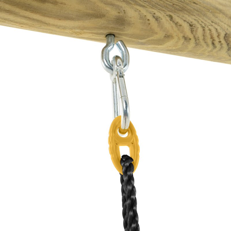 Détail du système d’accroche du trapèze 3 en 1.