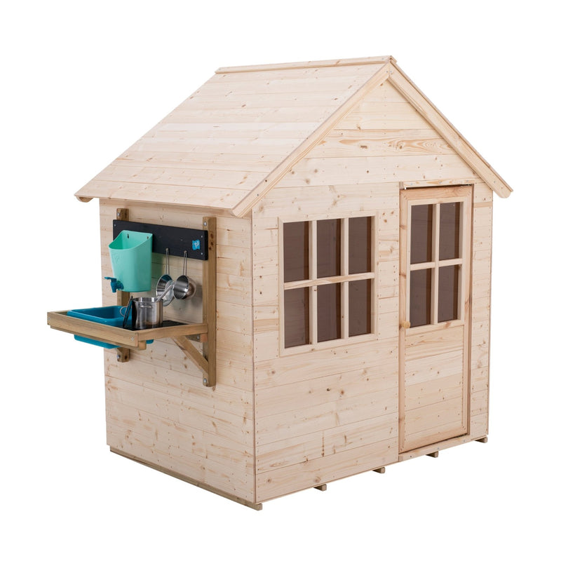 TP Toys Maisonnette Chalet Prairie en Bois avec Cuisine Extérieure et Ustensiles – Cabane Enfant avec Auvent, Plancher, Fenêtre Plexi et Pochoirs – 3 Ans TP Toys Maisonnette Chalet Prairie en Bois avec Cuisine Extérieure et Ustensiles – Cabane Enfant avec Auvent, Plancher, Fenêtre Plexi et Pochoirs – 3 Ans