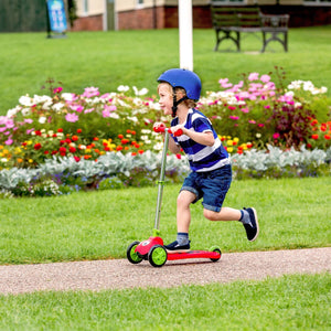 Trottinette pliable enfant béquille double frein hauteur guidon Trottinette pliable enfant béquille double frein hauteur guidon